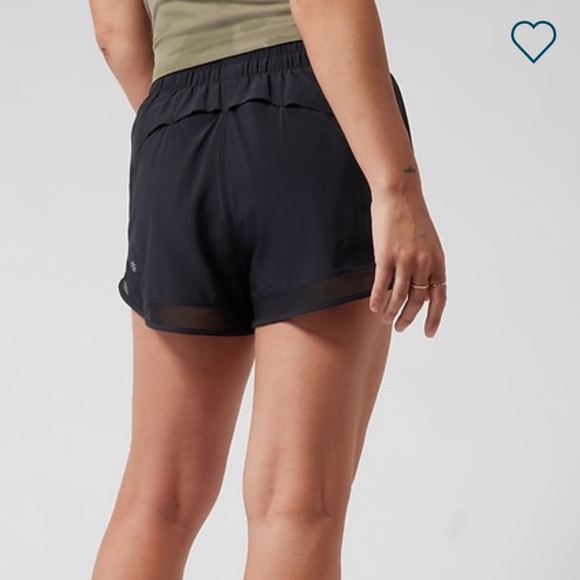Athleta Mesh Racer Short Size Small - Picture 2 of 8